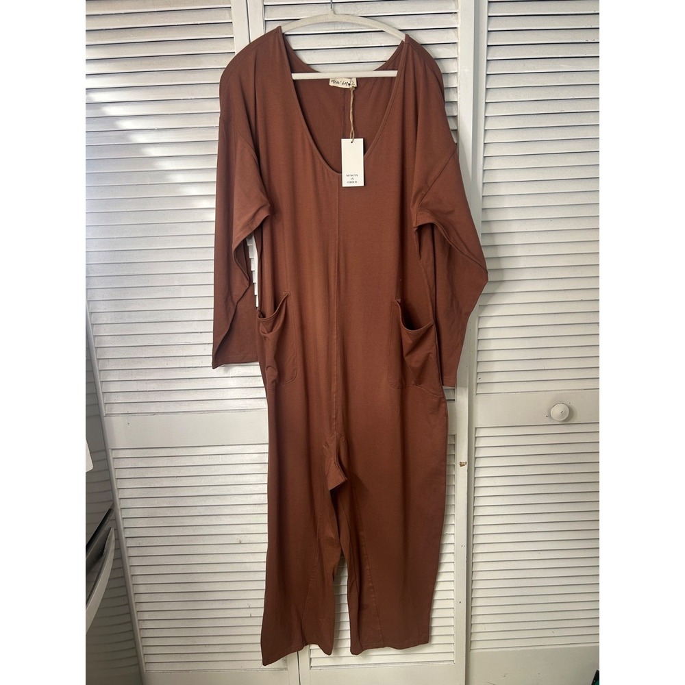New Im Pull On Jumpsuit Size 1X